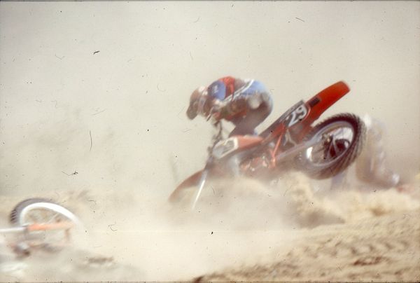 Aina ei voi voiottaa. SM 250cc Savonlinna 1981